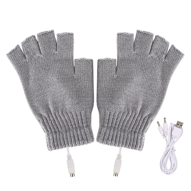 Unisex Winter Warmer Θερμαινόμενα Γάντια USB Θερμικά Θερμότερα Χεριών Ηλεκτρικά Γάντια Θέρμανσης
