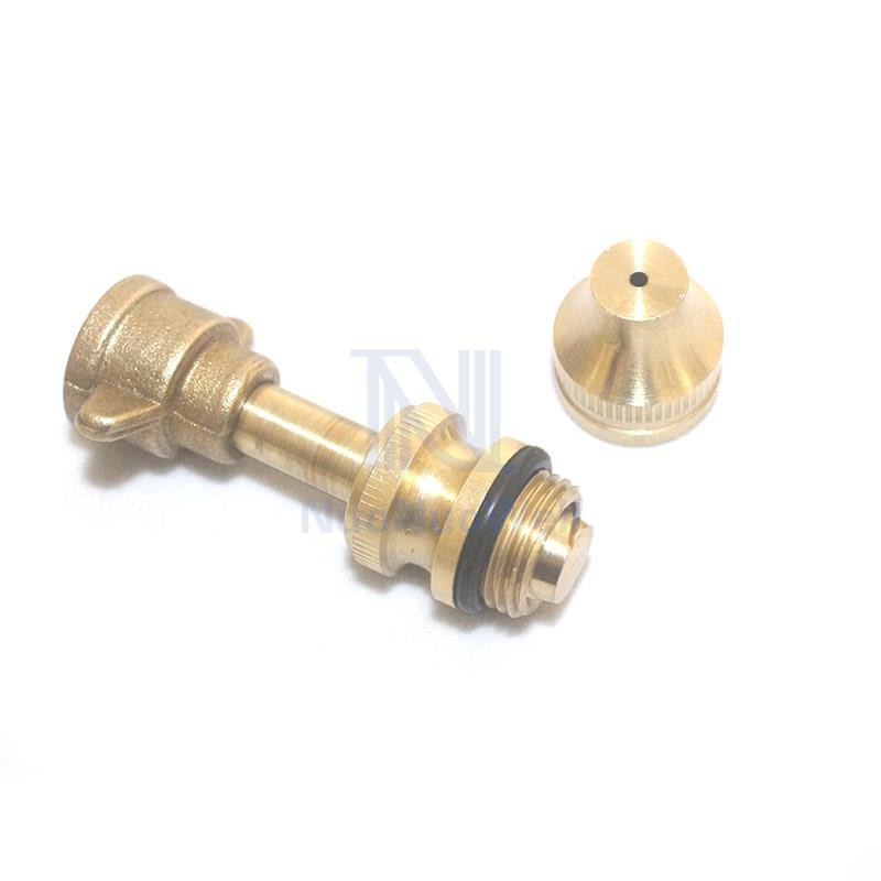 Agriculture Brass Missile Nozzle 5-6m Straight Jet +Mist Spray Ρυθμιζόμενο ακροφύσιο Ηλεκτρικός ψεκαστήρας Ψεκασμός υψηλής πίεσης