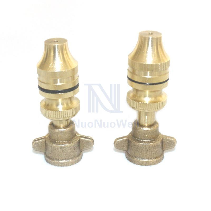 Agriculture Brass Missile Nozzle 5-6m Straight Jet +Mist Spray Ρυθμιζόμενο ακροφύσιο Ηλεκτρικός ψεκαστήρας Ψεκασμός υψηλής πίεσης