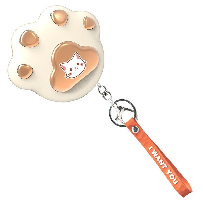 2022 Μίνι χαριτωμένος θερμαντήρας χεριών σε σχήμα νύχι γάτας Επαναφορτιζόμενος ηλεκτρικός θερμαντήρας χεριών USB για χρήση πεζοπορίας σε εξωτερικό χώρο