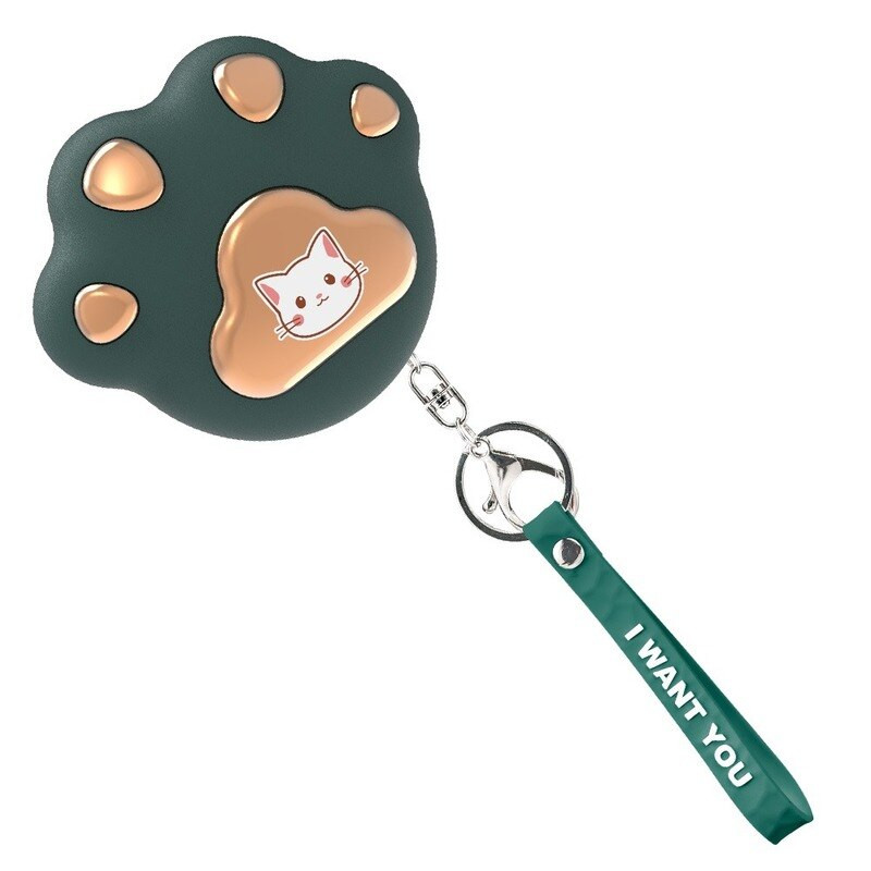 2022 Μίνι χαριτωμένος θερμαντήρας χεριών σε σχήμα νύχι γάτας Επαναφορτιζόμενος ηλεκτρικός θερμαντήρας χεριών USB για χρήση πεζοπορίας σε εξωτερικό χώρο