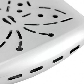 Печка Сребърно бяла нагревател за ръце Цинкова сплав нагревател за ръце B3o0