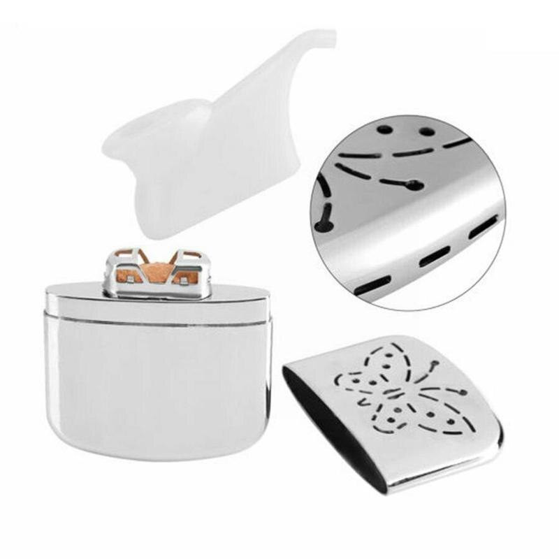 Σόμπα Ασημί Λευκή Θερμοκρασία Χεριών Ψευδάργυρο Αλουμίνιο Θερμαντήρα Χεριών B3o0