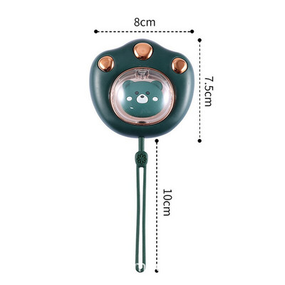 Mini USB roku sildītājs Pārnēsājams kaķu spīļu roku sildītājs Uzlādējams elektriskais roku sildītājs ziemas āra ceļojumiem pārgājieniem Power Bank