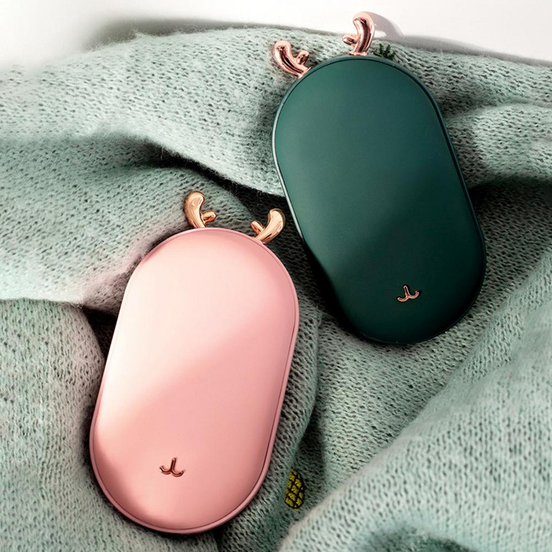 C2 5200MAH Χρήσιμος χαριτωμένος θερμαντήρας Μπαταρία Θέρμανση χριστουγεννιάτικου δώρα φορητό Usb θερμότερο κράμα αλουμινίου για το σπίτι