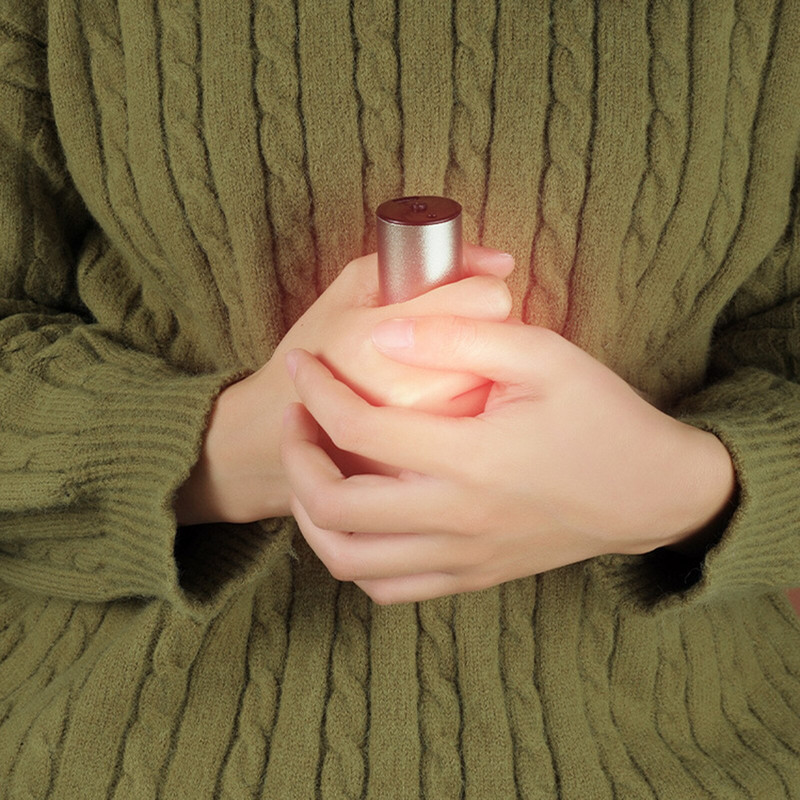 Mini Hands Warmer Handheld Hand Heating burner 2-ταχύτητα Ρυθμιζόμενο μηχάνημα θέρμανσης χεριών Επαναφορτιζόμενο για πεζοπορία σκι