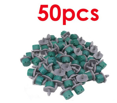 50/100 gabali 8 caurumu regulējams apūdeņošanas pilinātāja smidzinātājs emitētājs pilinātājs mikro pilienveida apūdeņošanas smidzinātājs laistīšanas sistēmai