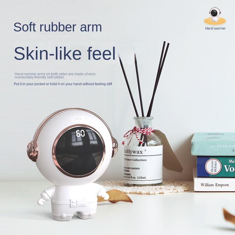 Νέος θερμαντήρας χεριών δώρου Astronaut Night Light Spaceman Φορητός ηλεκτρικός θερμαντήρας χεριών USB φόρτισης θερμαντήρας χεριών