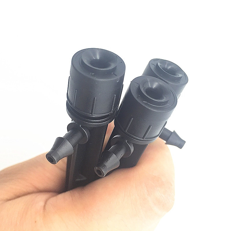 10 τμχ 360 μοιρών Πότισμα Κεφαλή ψεκαστήρα Πότισμα φυτών Κεφαλή ψεκασμού νερού Κώνος Εργαλείο σταλάκτης Χρήση για σωλήνα 4/7mm