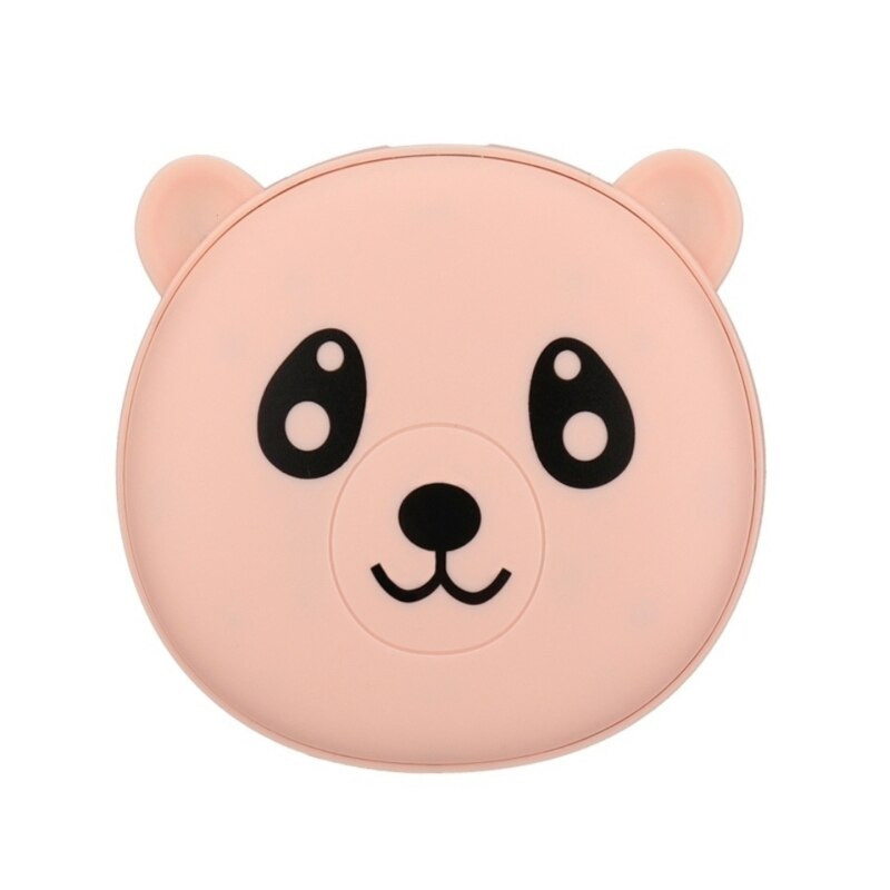 Χαριτωμένο Cartoon Panda Bear Winter Mini Θερμαντήρας Χεριών 2 σε 1 3600mAh Επαναφορτιζόμενη τσέπη Mobile Power Bank Επαναχρησιμοποιήσιμο Ηλεκτρικό Handy