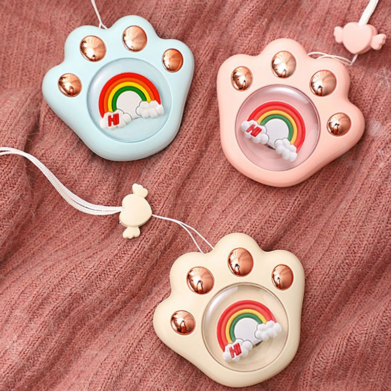 Μίνι φορητός θερμαντήρας χεριών Cat Claw Cute Winter Heater Γρήγορη θέρμανση Επαναφορτιζόμενη τσέπη USB 1500 mAh Μικρός μίνι θερμαντήρας χεριών