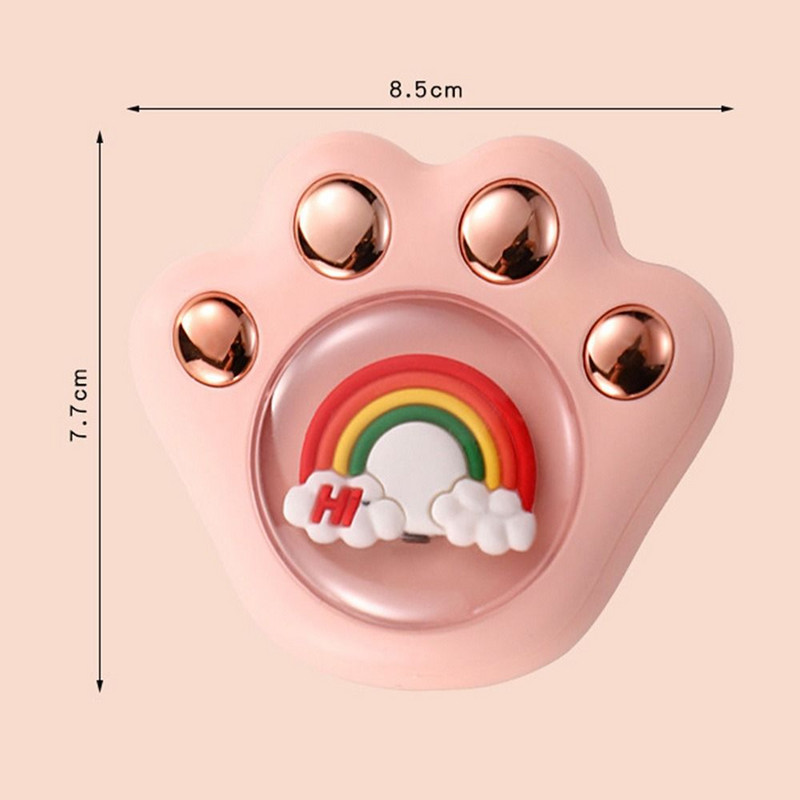 Μίνι φορητός θερμαντήρας χεριών Cat Claw Cute Winter Heater Γρήγορη θέρμανση Επαναφορτιζόμενη τσέπη USB 1500 mAh Μικρός μίνι θερμαντήρας χεριών