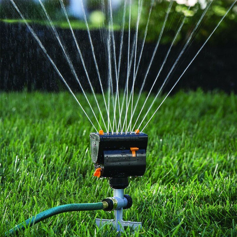 16 ακροφύσια Αυτόματες Sway Garden Sprinklers Ψεκαστήρας γκαζόν Εργαλείο ποτίσματος Δασική συσκευή άρδευσης Εργαλεία κηπουρικής