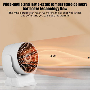 Ηλεκτρική φορητή θερμάστρα Μίνι Οικιακή Επιφάνεια Εργασίας Γραφείου Ζεστός Αέρας Θέρμανση Δωματίου Σόμπα Κυκλοφορία αέρα Θέρμανση Ανεμιστήρας