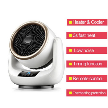 Xiaomi Mijia Електрически нагревател с вентилатор 1500 W Домакински преносим мини нагревател за ръце Отопление за стая Офис Легло за крака Топъл нагревател