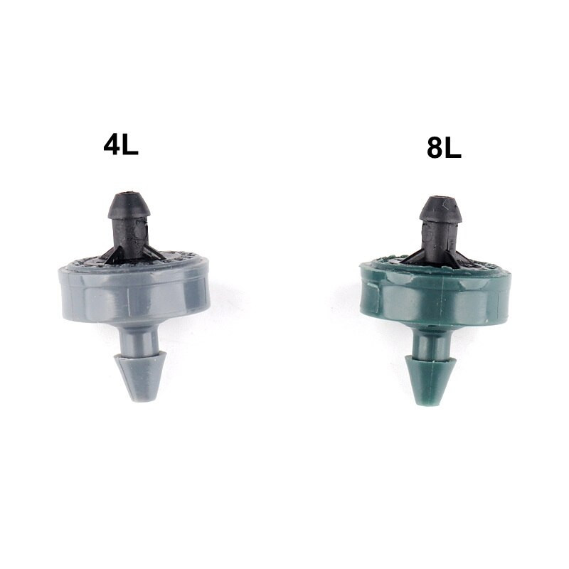 30 τμχ 4L/8L Σταλάκτη σταθερής ροής Αυτόματη αντιστάθμιση πίεσης Dripper Home Garden Irrigation Agriculture Micro Drip Fittings