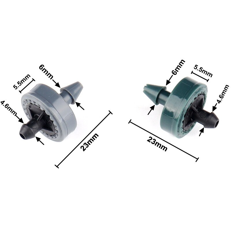 30 τμχ 4L/8L Σταλάκτη σταθερής ροής Αυτόματη αντιστάθμιση πίεσης Dripper Home Garden Irrigation Agriculture Micro Drip Fittings