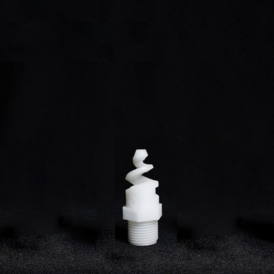 Hot Sell 5 τμχ Spiral ακροφύσιο PP Ψεκαστήρας ομίχλης ποτίσματος για σύστημα ψύξης Hot Selling 3/8" 1/2" 3/4" bspt