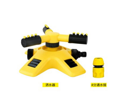 Περιστρεφόμενο 360 μοιρών κάλυψη μεγάλης περιοχής Ψεκαστήρας νερού Yard Jet Sprinkler System Αυτόματο Ψεκαστήρας άρδευσης γκαζόν κήπου