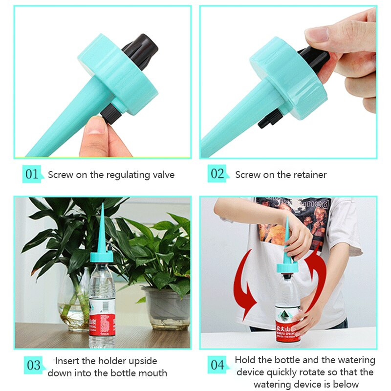 Σύστημα αυτόματου ποτίσματος με σταγόνες Πότισμα κιτ ακίδων Ρυθμιζόμενο λουλούδι φυτών Αυτόματη συσκευή αυτοποτίσματος Εργαλεία θερμοκηπίου κήπου