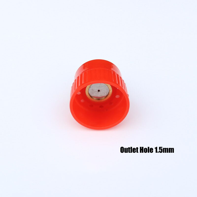 Ρυθμιζόμενο κόκκινο ακροφύσιο ψεκασμού φυτοφαρμάκων 45 μοιρών Αντιανεμικό ψεκαστήρα ομίχλης M14 Connector Electric Sprayer Nozzle Agriculture