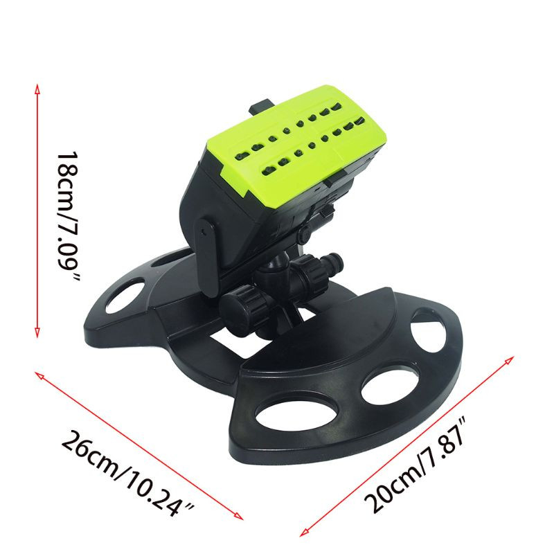 16 οπών Αυτόματο ακροφύσιο ψεκασμού νερού με ταλαντευόμενο πότισμα Εργαλεία συστήματος άρδευσης γκαζόν κήπου