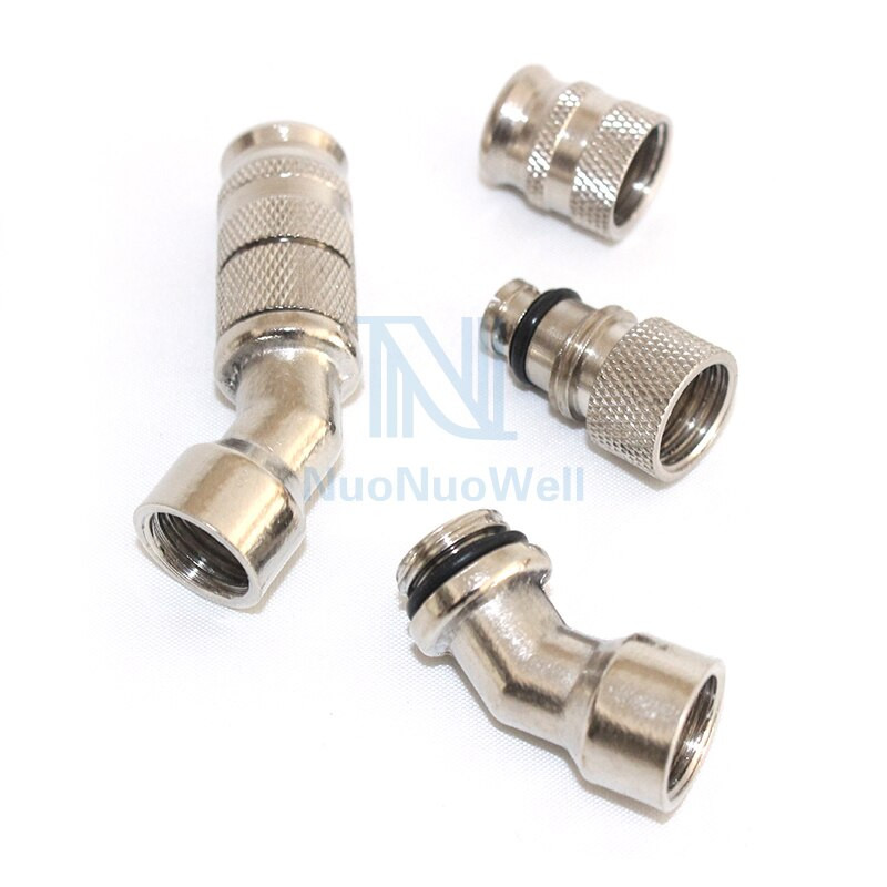 NuoNuoWell 3PCS-pack από ανοξείδωτο ατσάλι Γεωργικό ακροφύσιο ομίχλης υψηλής πίεσης Fruit Tree Long Distance Irigation sprinkler