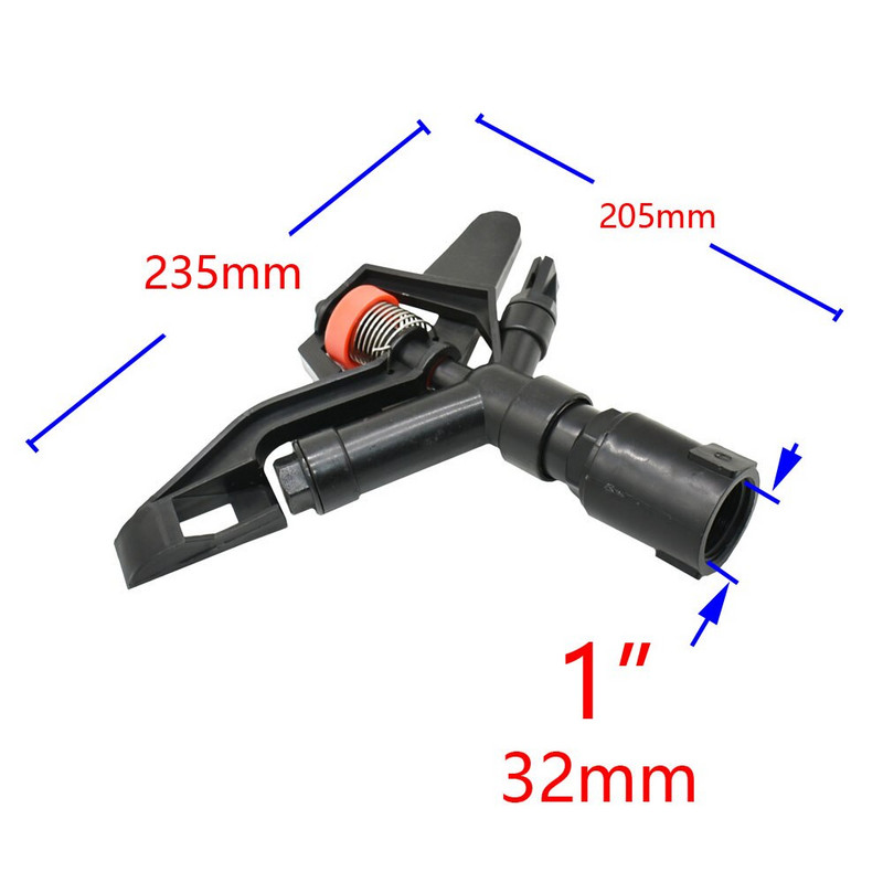 G1" Θηλυκό νήμα Μεγάλη περιοχή κάλυψης Ψεκαστήρες Γεωργία Αγρόκτημα Κήπος Άρδευση Πότισμα Βροχή Gun Lawn Park Sprinkler