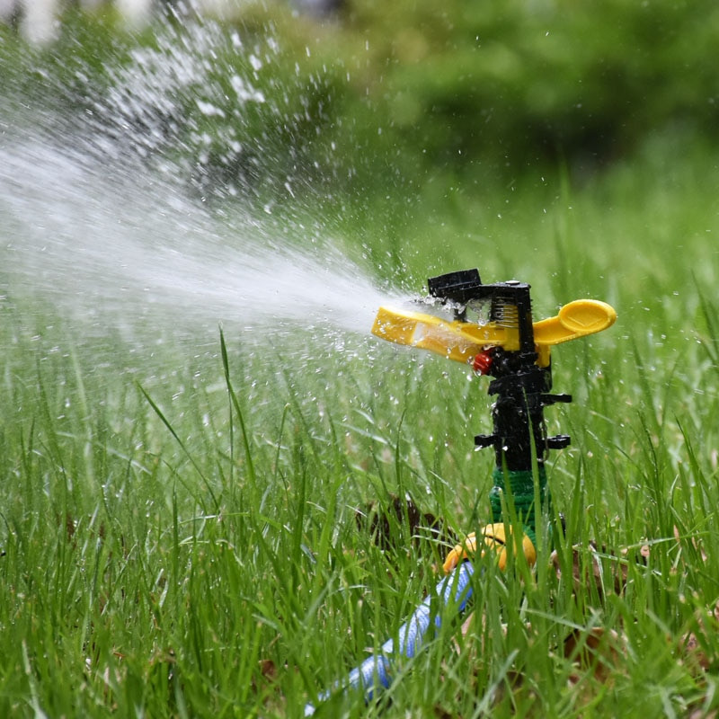 Περιστρεφόμενος ψεκαστήρας κήπου ακροφύσια νερού Αρσενικό 1/2 3/4" 360 μοιρών Rocker sprinkler Ρυθμιζόμενη γωνία Πότισμα άρδευσης 1 ΤΕΜ