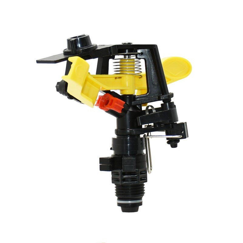 Περιστρεφόμενος ψεκαστήρας κήπου ακροφύσια νερού Αρσενικό 1/2 3/4" 360 μοιρών Rocker sprinkler Ρυθμιζόμενη γωνία Πότισμα άρδευσης 1 ΤΕΜ