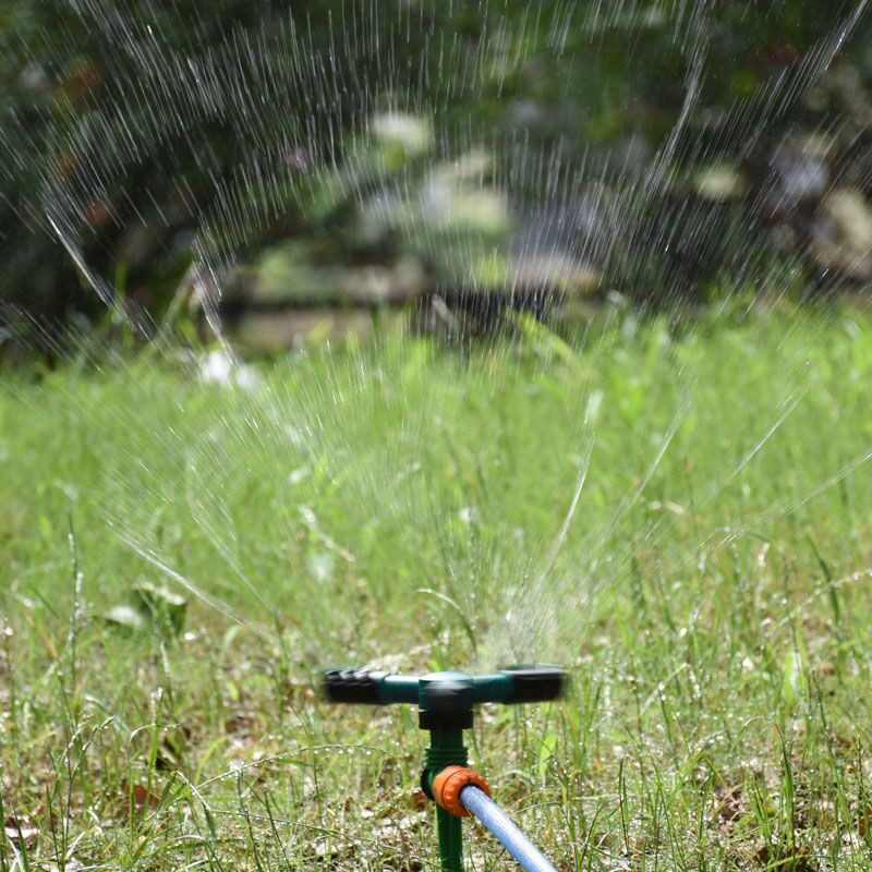 Ακροφύσιο νερού Τριών βραχιόνων Ψεκαστήρας κήπου Ποτίσματος Κεφαλή Χλοοτάπητα 3 Ακροφύσιο Ψεκαστήρας Νερού Κήπος Ψεκαστήρες Ανθεκτικό στο νερό Περιστροφικό 1τμχ
