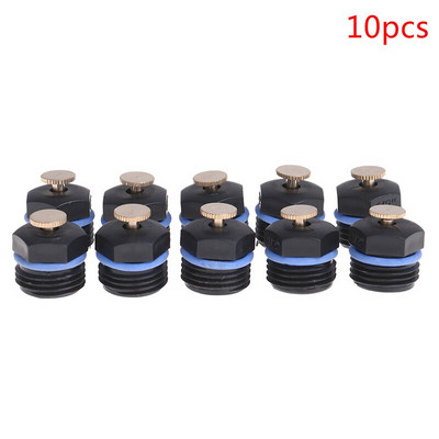 10 τμχ/σετ 1/2 ιντσών DN15 Ψεκαστήρες κήπου με νήματα Πλαστικά γκαζόν Πότισμα ψεκαστήρα Κεφαλές άρδευσης