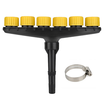 3/4/5/6 κεφαλές Ψεκαστήρας κήπου Ψεκαστήρας πολλαπλών οπών φυτών ποτίσματος Ρυθμιζόμενοι ψεκαστήρες σωλήνων νερού για γεωργικά