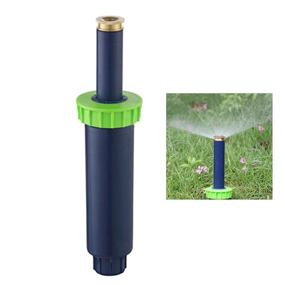 Garden Yard Lawn Plant Irigation Sprinkler Head Watering Misting Spray Nozzle 3 Different Angle Automatic Retractable