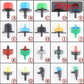 50 τμχ Σταγονοπομποί Garden Drip Irrigation Sprinkler Nozzle Πότισμα PC Drippers Gardening Micro Watering Mini sprinklers