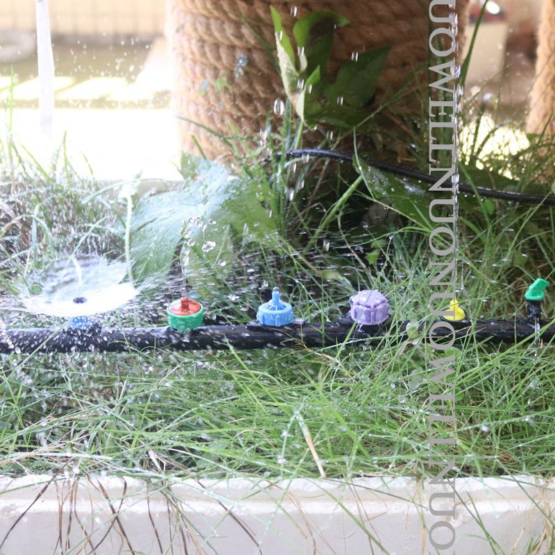 50 τμχ Σταγονοπομποί Garden Drip Irrigation Sprinkler Nozzle Πότισμα PC Drippers Gardening Micro Watering Mini sprinklers