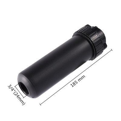 Αναδυόμενος ψεκαστήρας 3/4" Αυτόματος περιστρεφόμενος ψεκαστήρας Κήπος Άρδευση γκαζόν Ακροφύσιο γκαζόν Ρυθμιζόμενη γωνία ψεκασμού