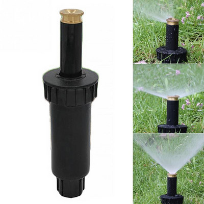 Aspersoare Pop Up de 90/180/360 de grade Cap aspersor pentru udarea gazonului din plastic, duză de pulverizare de grădină reglabilă, accesorii de grădină