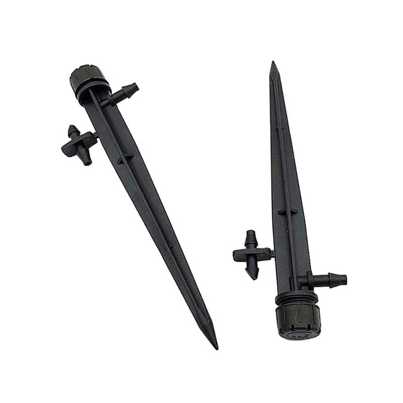 10 τμχ 360 μοιρών Ρυθμιζόμενος σταλάκτης Σύστημα άρδευσης μικρού σταγόνων Sprinler Agriculture Watering 8 Holes Dripper