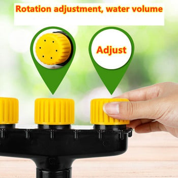 Agriculture Atomizer Nozzles Σπίτι Κήπος Χλοοτάπητα Ψεκαστήρες Νερού Αγρόκτημα Λαχανικά Πότισμα Σπρέι Ρυθμιζόμενο Ακροφύσιο