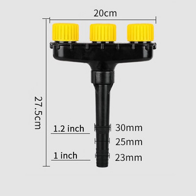 Agriculture Atomizer Nozzles Σπίτι Κήπος Χλοοτάπητα Ψεκαστήρες Νερού Αγρόκτημα Λαχανικά Πότισμα Σπρέι Ρυθμιζόμενο Ακροφύσιο