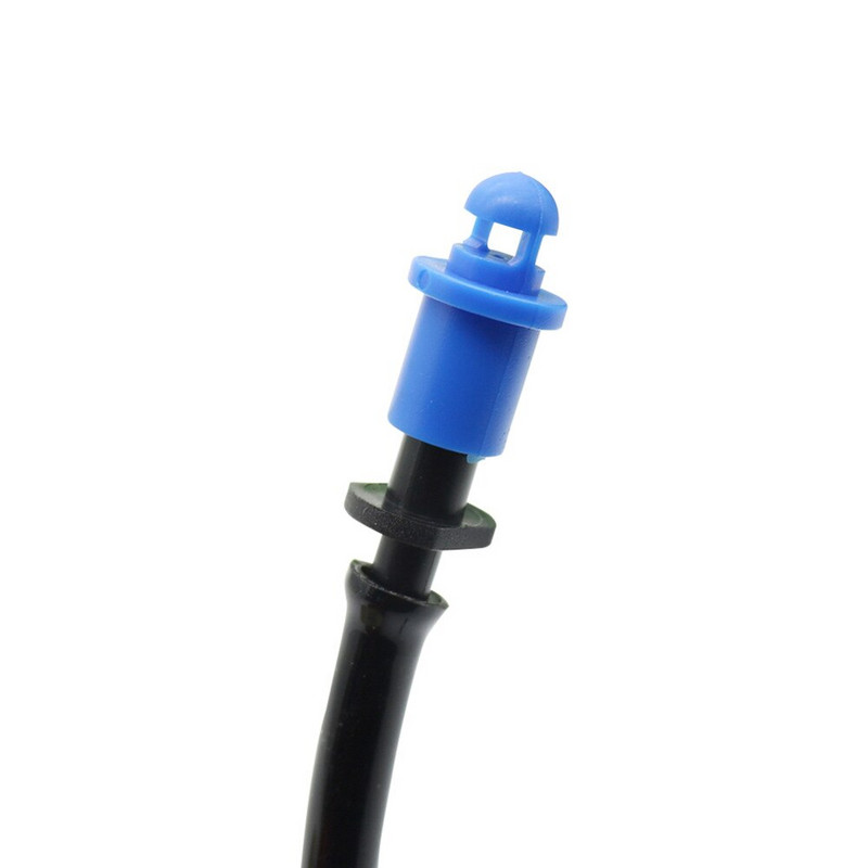 50 τμχ Garden Simple Diagre Atomized Micro Jet Nozzle Greenhouse Mist Sprayer Πότισμα Πότισμα Σταγόνα για λάστιχο 1/4 ίντσας