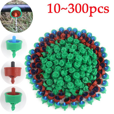 10~300Pcs 2L 4L 8L Garden Drip Irrigation Sprinkler Αντιστάθμιση πίεσης Micro Flow Dripper Plastic Vegetables Watering Emitter