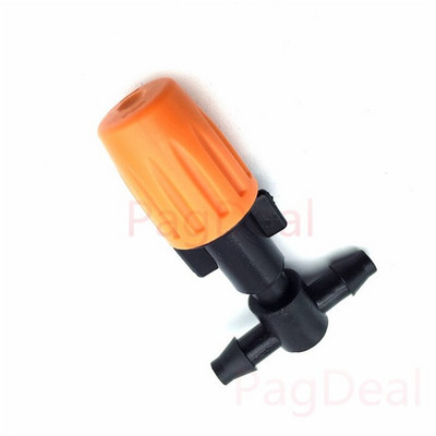 10 τμχ Ακροφύσιο ψεκασμού ψεκασμού ψεκασμού πορτοκαλιού Ακροφύσιο υγραντήρα ψεκασμού θερμοκηπίου κήπου θερμοκηπίου