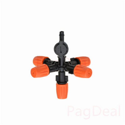 10 τμχ Ακροφύσιο ψεκασμού ψεκασμού ψεκασμού πορτοκαλιού Ακροφύσιο υγραντήρα ψεκασμού θερμοκηπίου κήπου θερμοκηπίου