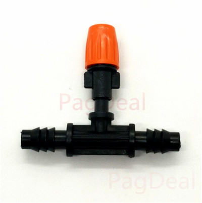 10 τμχ Ακροφύσιο ψεκασμού ψεκασμού ψεκασμού πορτοκαλιού Ακροφύσιο υγραντήρα ψεκασμού θερμοκηπίου κήπου θερμοκηπίου