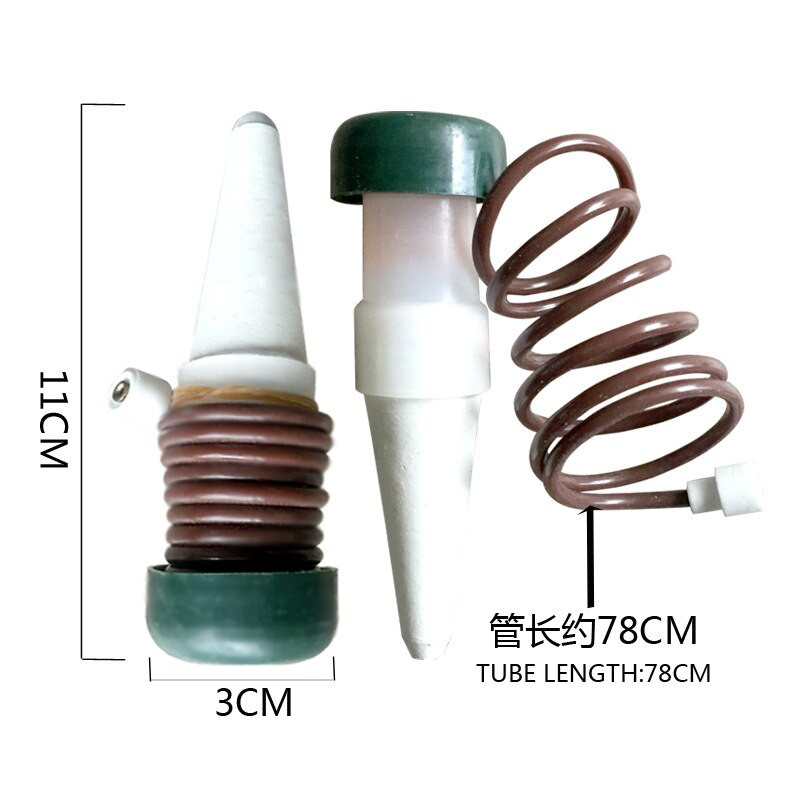 2 τμχ Αυτόματο Πότισμα Φυτών διακοπών Πότισμα Κώνου Κήπου Πότισμα Αιχμές Αυτοποτιστικό Πότισμα για Φυτό εξωτερικού χώρου Λουλούδι