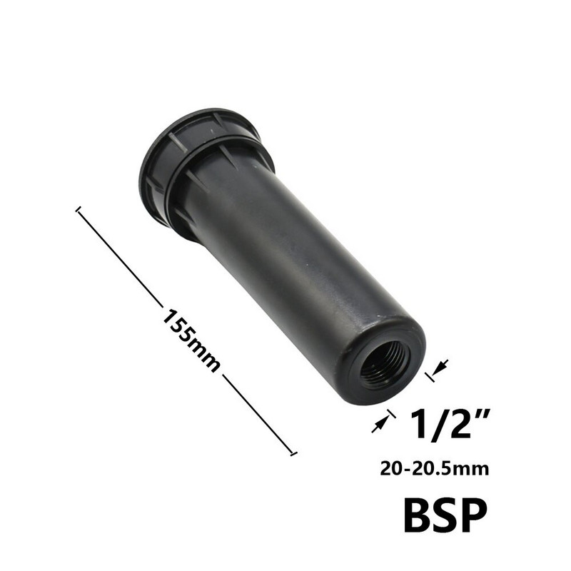 Αναδυόμενος ψεκαστήρας 360 μοιρών 1/2" Ακροφύσιο ψεκασμού άρδευσης κήπου με ρυθμιζόμενο θηλυκό νήμα Ποτίσματος γκαζόν