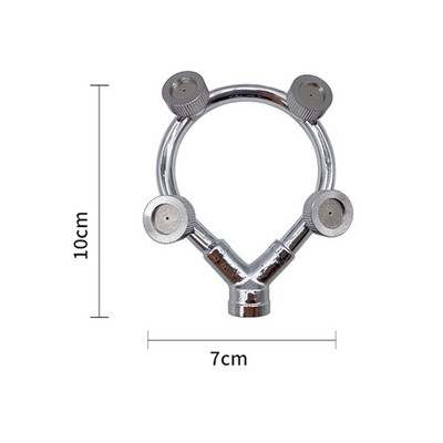 Μεταλλικός ψεκαστήρας σταθερός και βολικός αντισκωριακός, γεωργικός ψεκαστήρας υψηλής πίεσης, στρογγυλός ψεκαστήρας σπρέι οικιακού κήπου