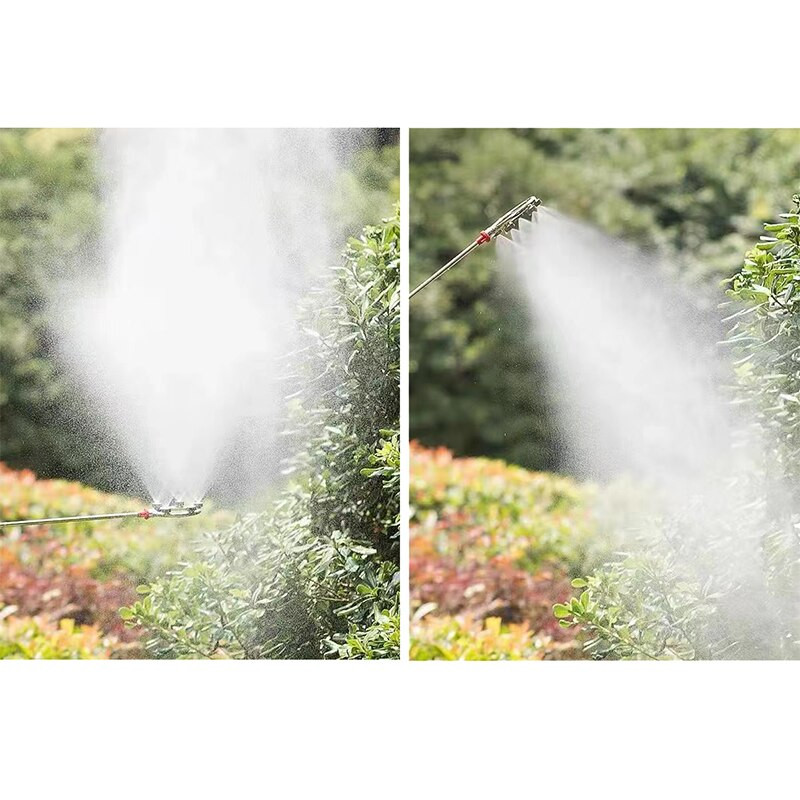 Μεταλλικός ψεκαστήρας σταθερός και βολικός αντισκωριακός, γεωργικός ψεκαστήρας υψηλής πίεσης, στρογγυλός ψεκαστήρας σπρέι οικιακού κήπου